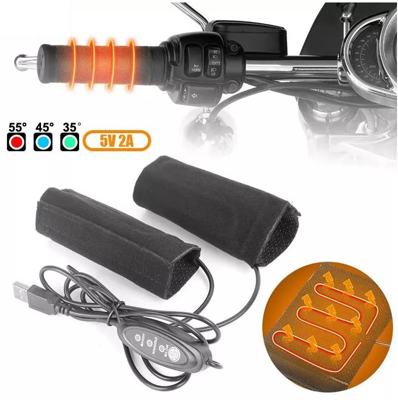 5V 2A Motorcycle Heated Handgr - Handlebar Grip Heated 评论和价格