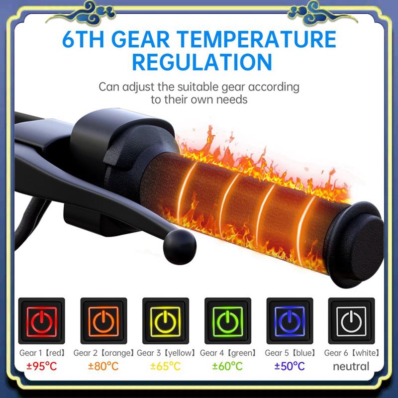 AU16-Motorcycle Heated Grips H - Handlebar Grip Heated 评论和价格