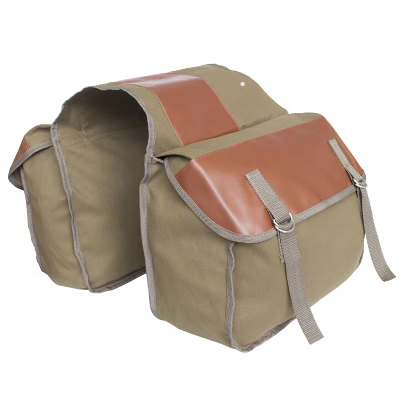 Canvas Leather Rear Saddlebag  - Motorcycle Gear Backpack 评论和价格