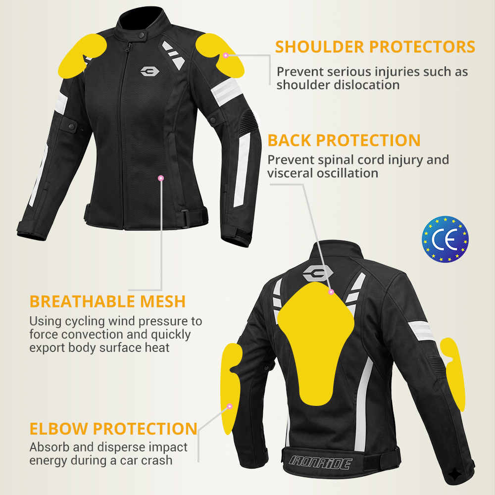 Women Motorcycle Jackets Breat - Motorcycle Gear For Woman 评论和价格