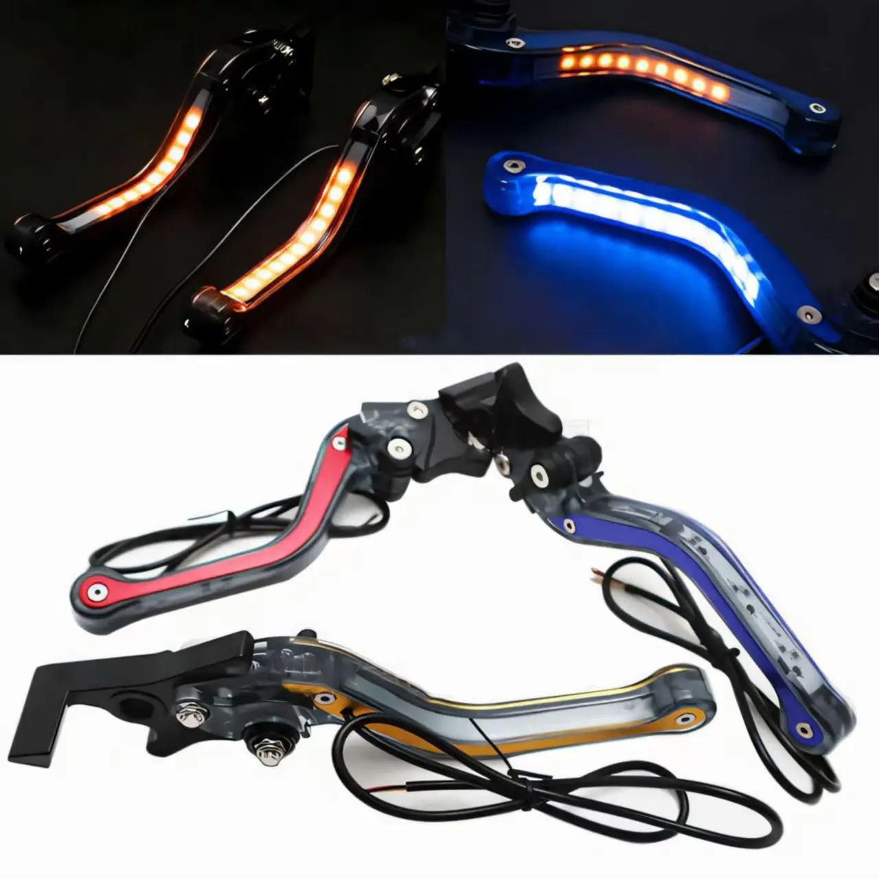 1 Pair Universal Motorcycle Mo - Motorcycle Gear Lever Extender 评论和价格