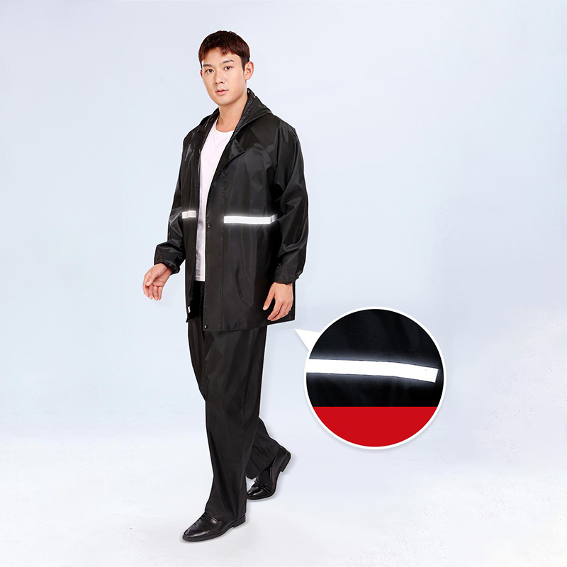 2pcs Hooded Coat & Pant Rain S - Motorcycle Gear Mens 评论和价格